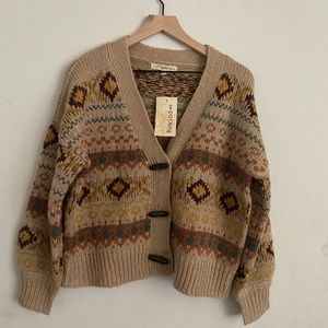 NWT vintage feel cardigan